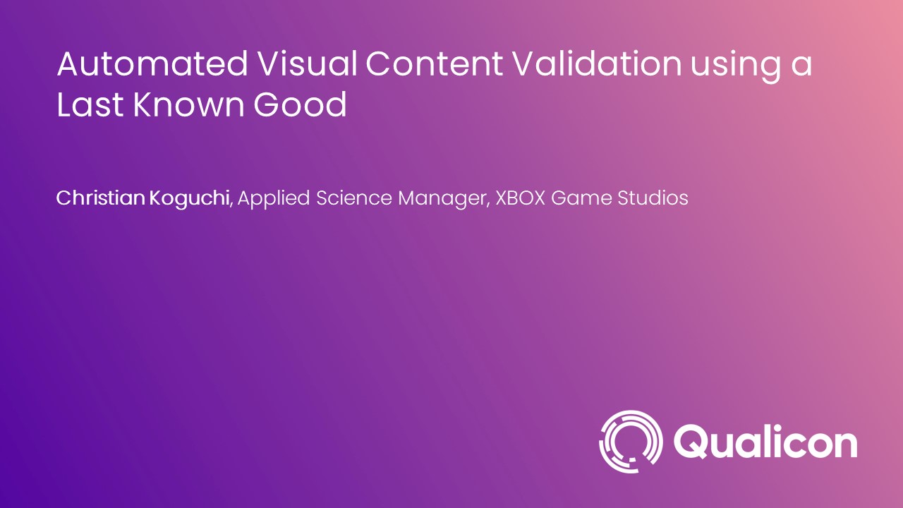 2022-Automated Visual Content Validation using a Last Known Good