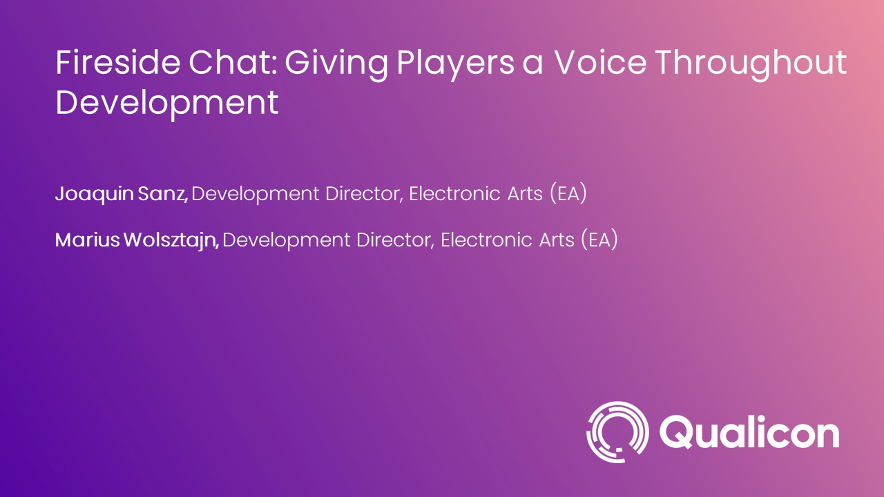 2022-Giving Players a Voice Throughout Development