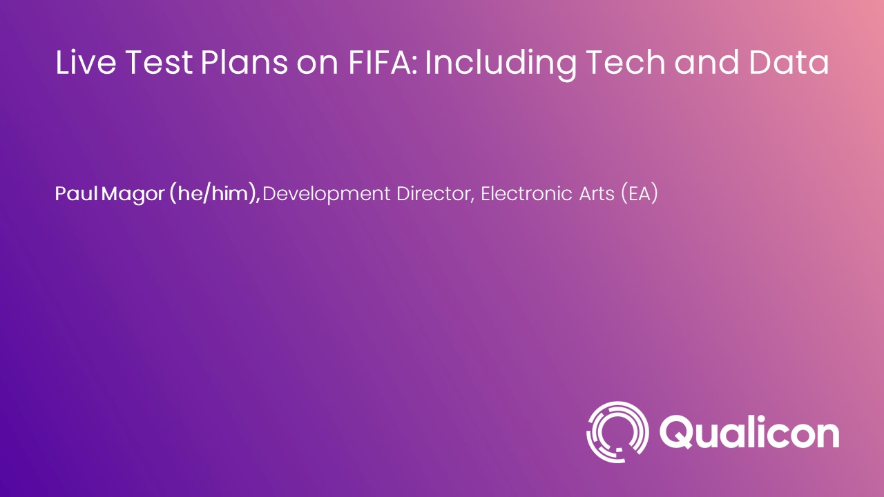 2022-Live Test Plans on FIFA Including Tech and Data