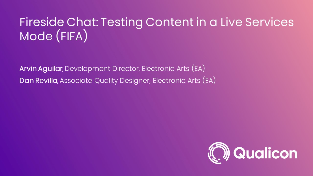 2022-Testing Content in a Live Services Mode (FIFA)