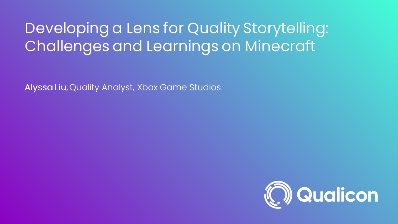 2023-Developing a Lens for Quality Storytelling Challenges and Learnings on Minecraft