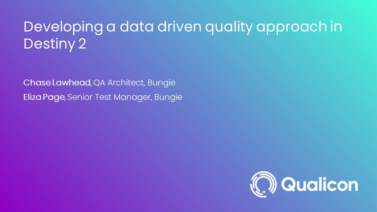 2023-Developing a data driven quality approach in Destiny 2