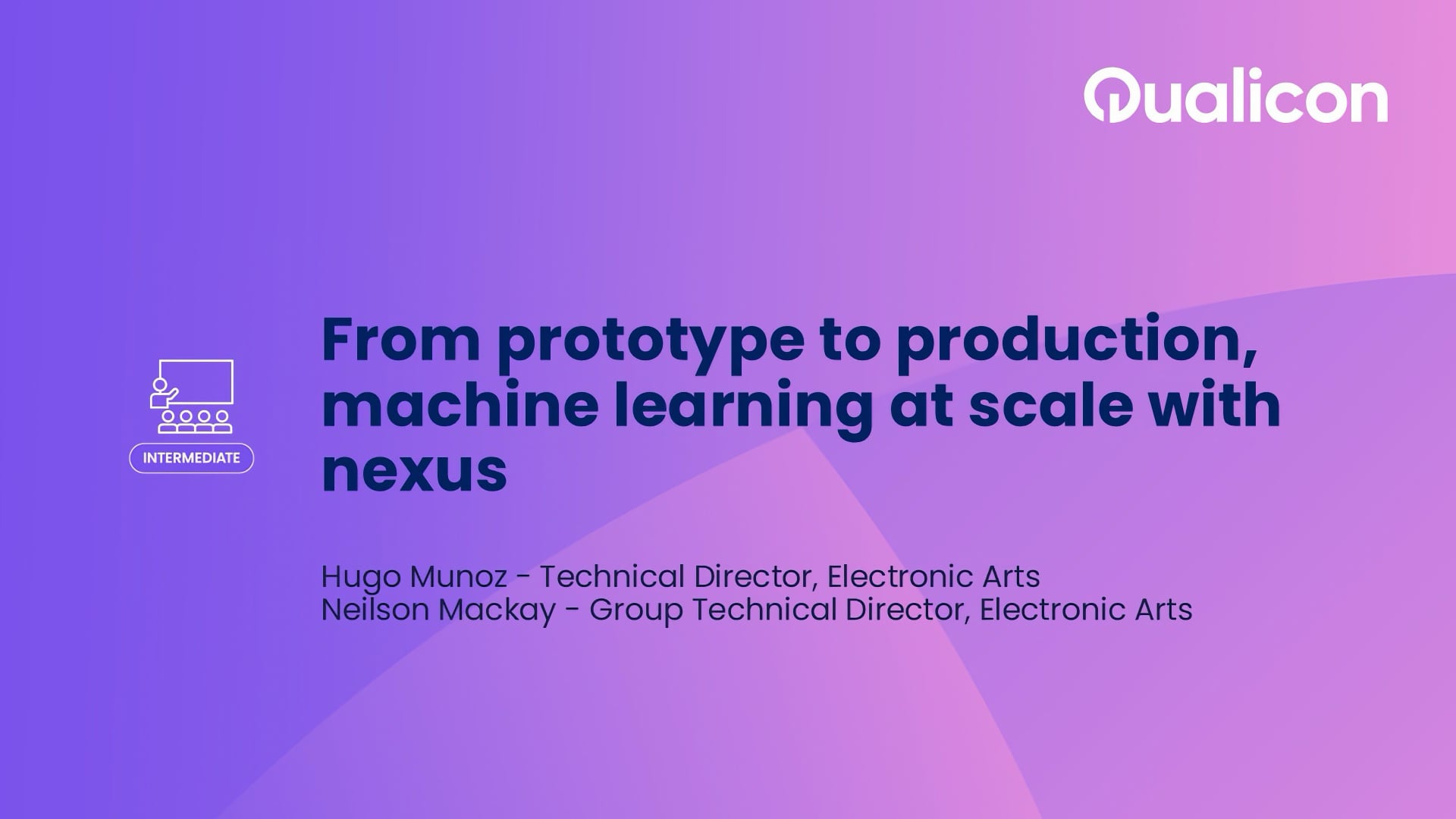 Qualicon 2026 - Day 1 - From prototype to production, machine learning at scale with nexus