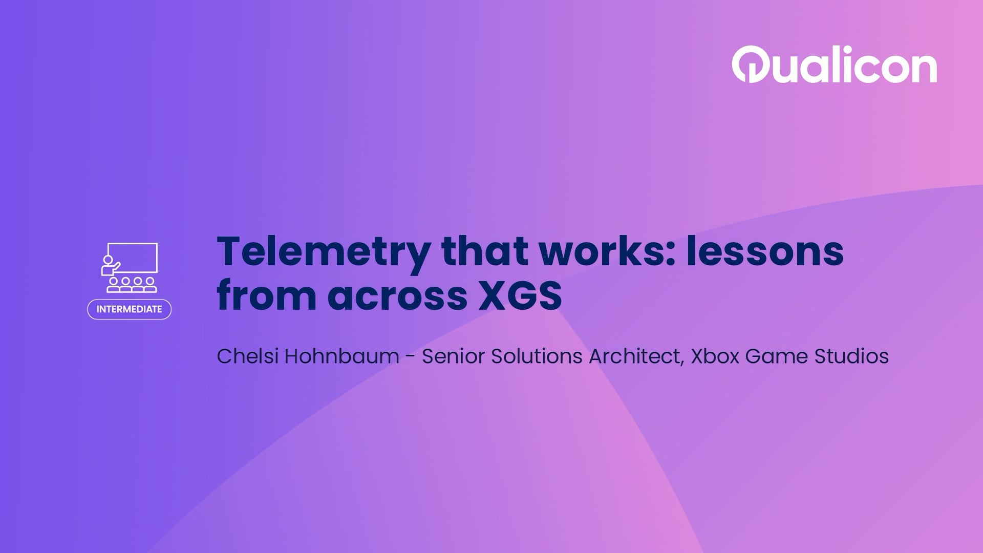 Qualicon 2026 - Day 2 - Telemetry that works